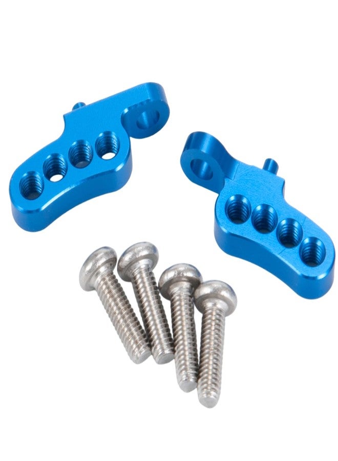 JGGZONE 4PCS Aluminum Front & Rear Shock Tower Shock Mounts Upgrade Parts Compatible with Tamiya CC01 1/10 RC Crawler Car Replacement Parts - Image 3